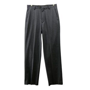 Calvin Klein Youth Boys 16 Dress Pants Dark Gray Straight Leg‎ Flat Front